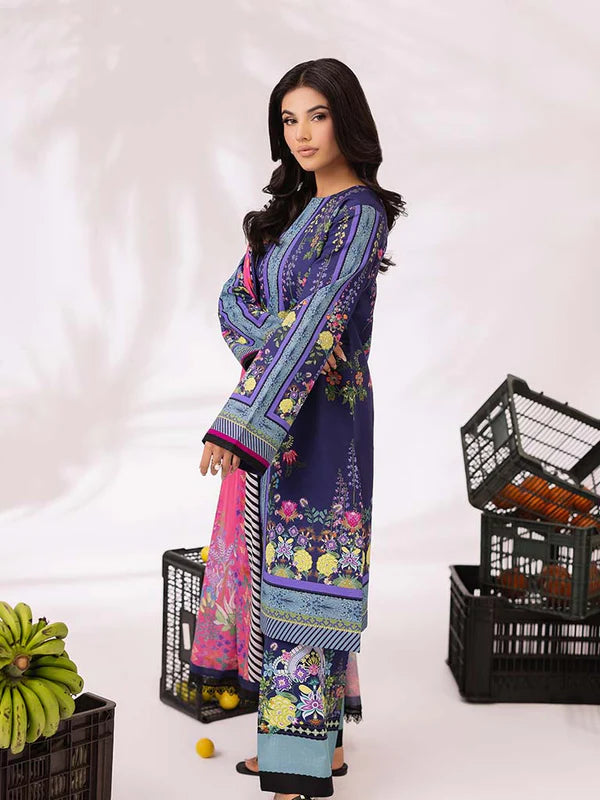 CoCo Premium 3Pcs Lawn With Digital Printed Shirt And Trouser 001023