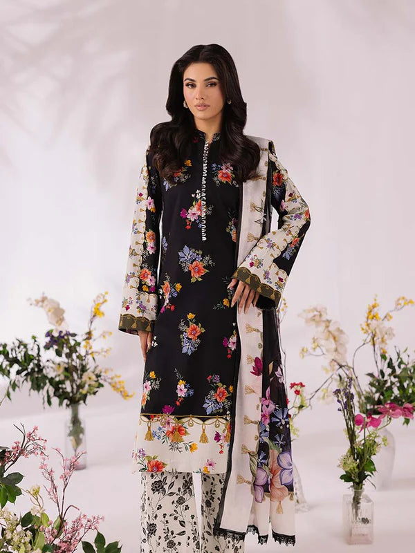 CoCo Premium 3Pcs Lawn With Digital Printed Shirt And Trouser 001025