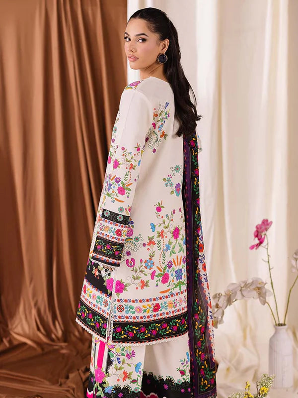 CoCo Premium 3Pcs Lawn With Digital Printed Shirt And Trouser 001031