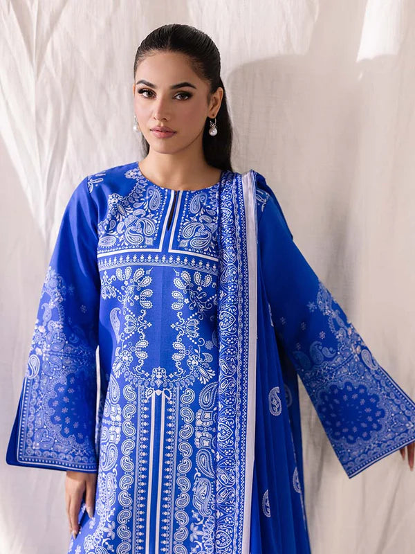 CoCo Premium 3Pcs Lawn With Digital Printed Shirt And Trouser 001027