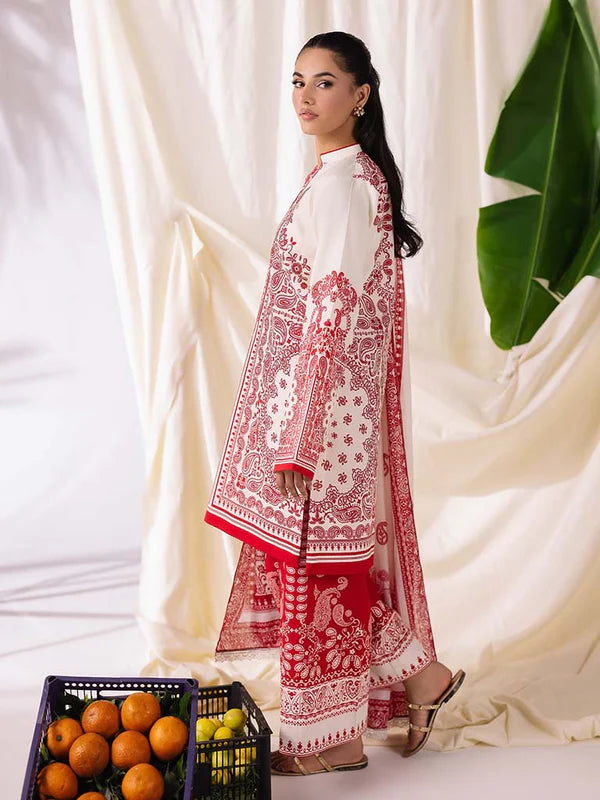 CoCo Premium 3Pcs Lawn With Digital Printed Shirt And Trouser 001030