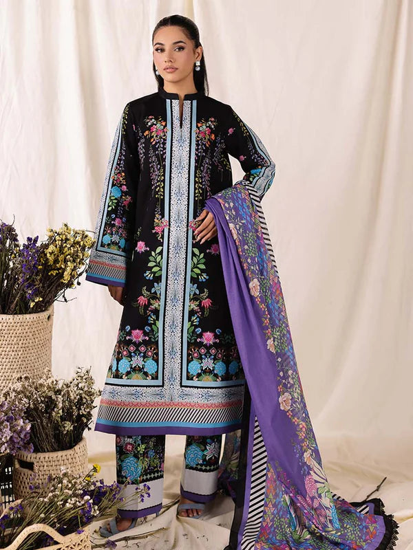 CoCo Premium 3Pcs Lawn With Digital Printed Shirt And Trouser 001028