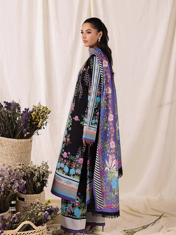 CoCo Premium 3Pcs Lawn With Digital Printed Shirt And Trouser 001028