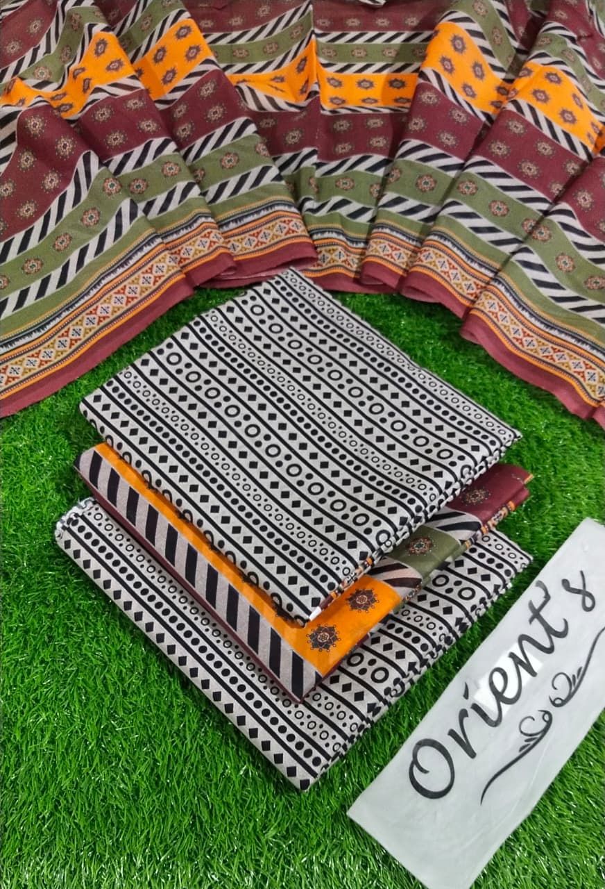 Orient Original Lawn 3PC Printed Unstitched 001337