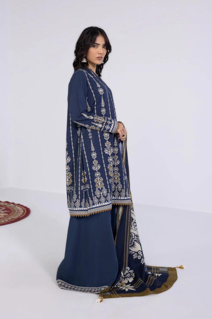 Saphire Printed Lawn 3Pcs Unstitched Suits 0001269