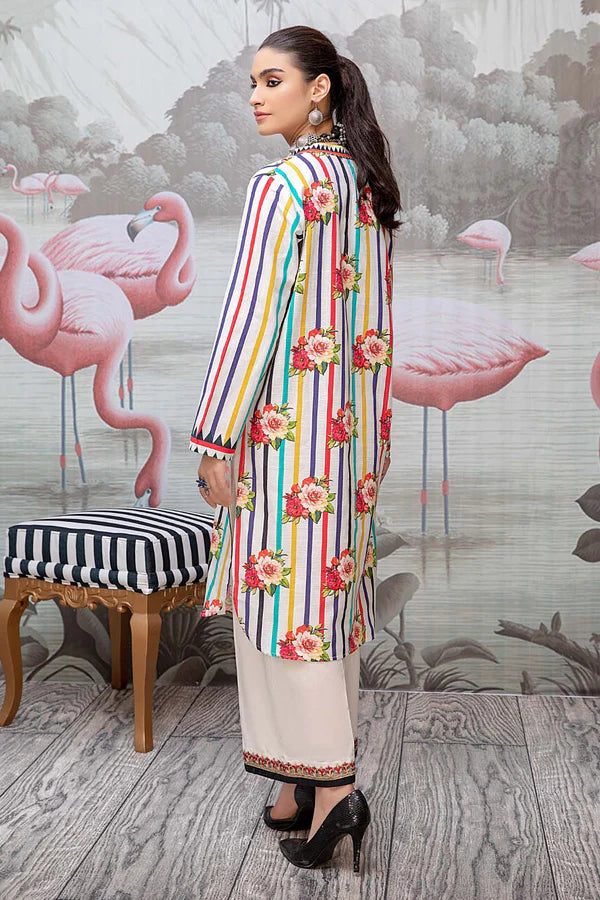 So Kamal Ready-to-Wear Embroidered Khaddar Shirt DPW-1707