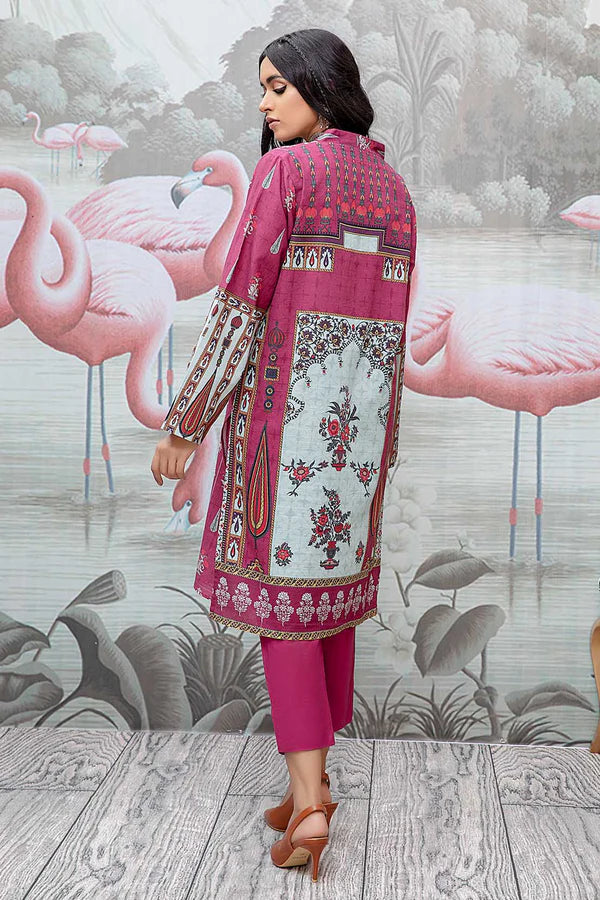 So Kamal Ready-to-Wear Embroidered Khaddar Shirt DPW-1717