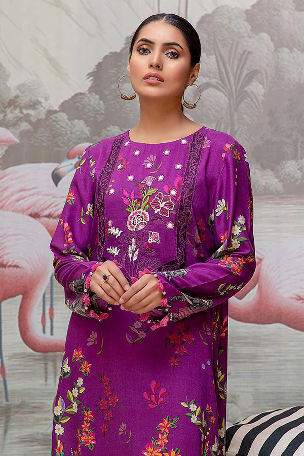 So Kamal Linen Embroidered Stitched Luxury Shirt Ready to Wear DPW-1748