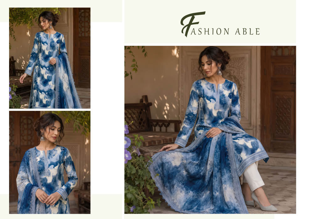 Isbah Noor Superior Printed Lawn 3Pcs 001588