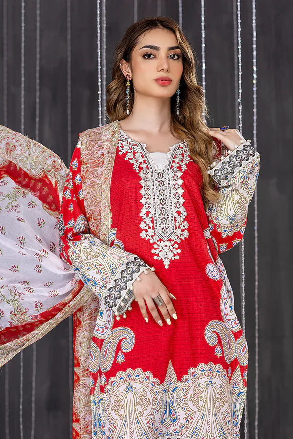 So Kamal Lawn 3Pcs Shirt Dupatta Trouser DPL 2640 Suit3