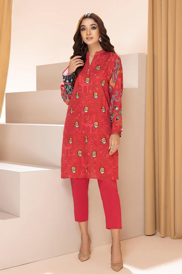 So Kamal Ready-to-Wear Embroidered Khaddar Shirt DPW-2755