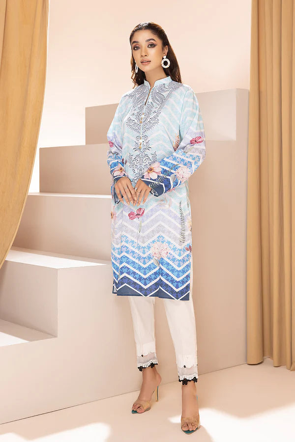 So Kamal Ready-to-Wear Embroidered Khaddar Shirt DPW-2759