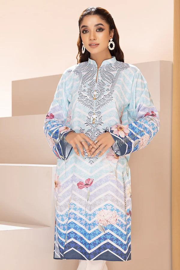 So Kamal Ready-to-Wear Embroidered Khaddar Shirt DPW-2759