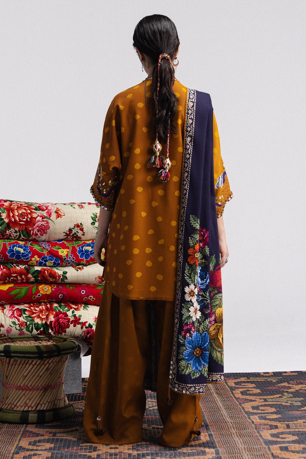 Coco By Zara ShahJahan Digital Printed Khaddar 3Pcs Suit Amelia-5B