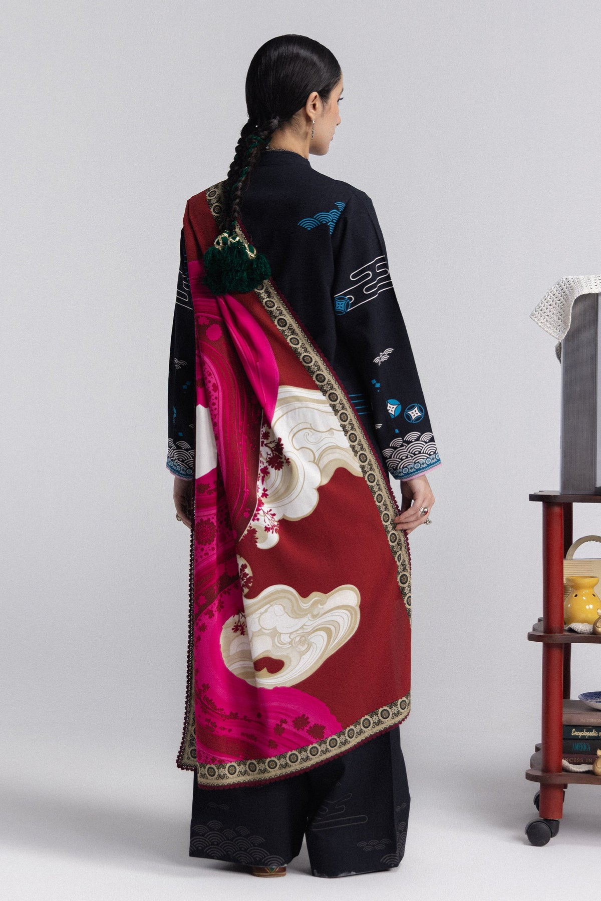 Coco By Zara ShahJahan Digital Printed Khaddar 3Pcs Suit Hana-2A
