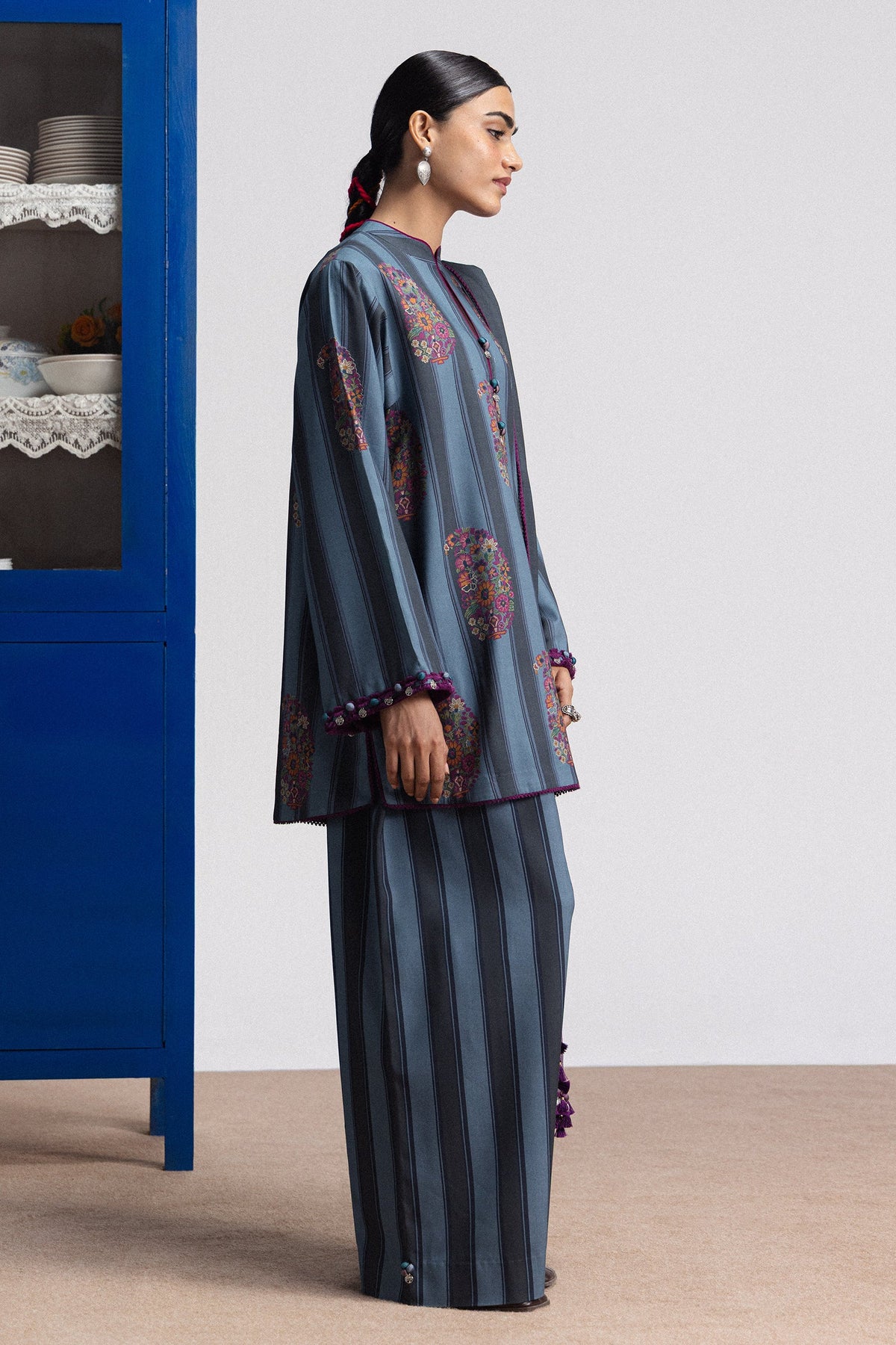 Coco By Zara ShahJahan Digital Printed Khaddar 3Pcs Suit Rania-4B