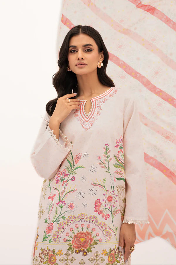 So Kamal Lawn 3Pcs Shirt Dupatta Trouser DPL 4074 Suit