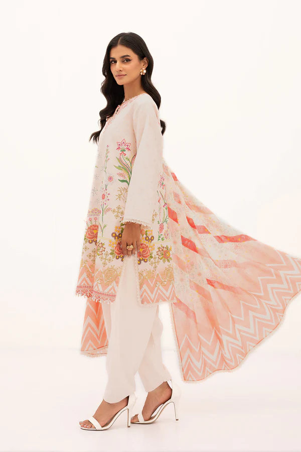 So Kamal Lawn 3Pcs Shirt Dupatta Trouser DPL 4074 Suit