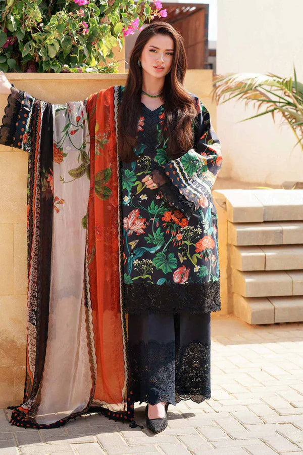 Nishat – Digital Printed Embroidered 3-Piece Suit