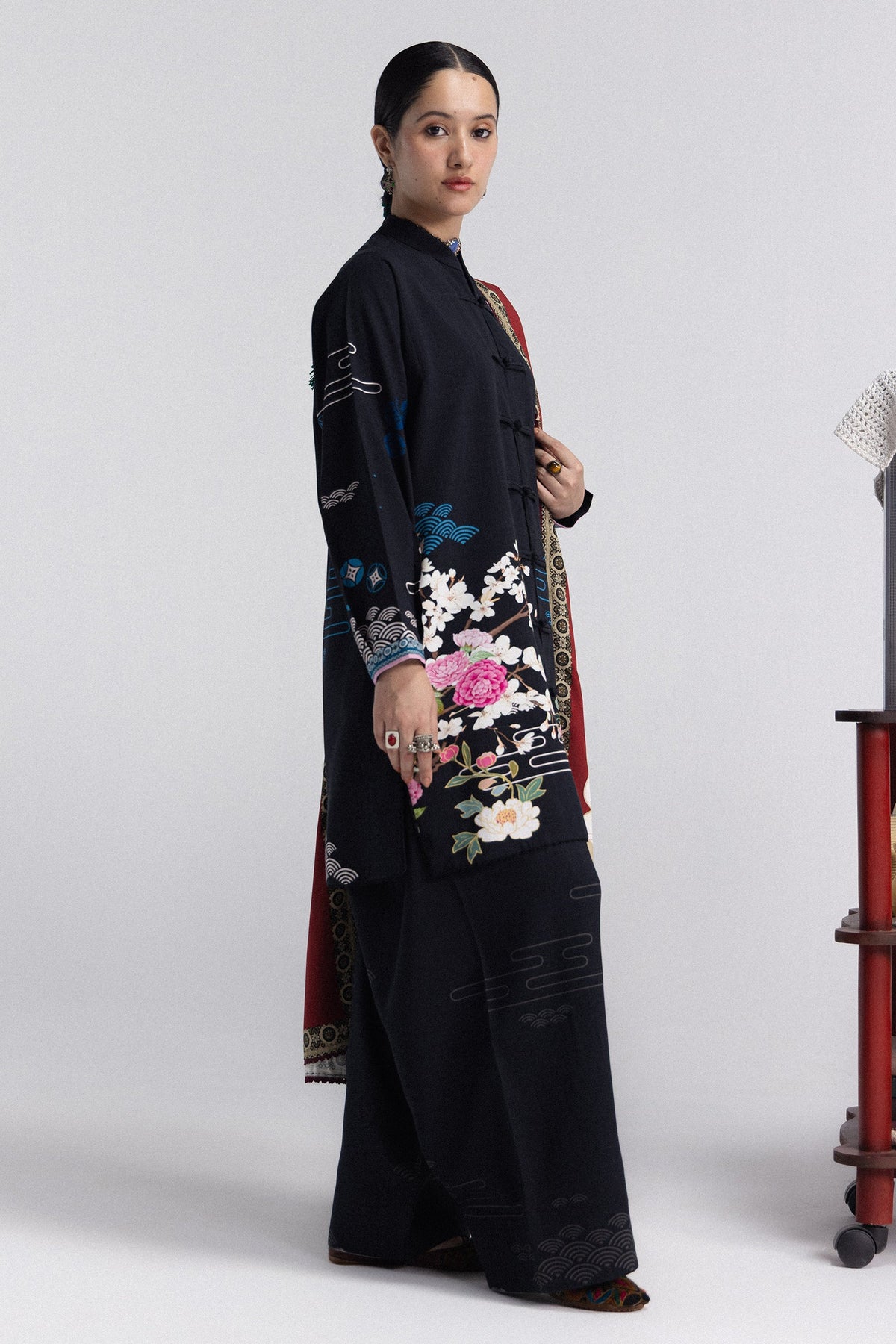 Coco By Zara ShahJahan Digital Printed Khaddar 3Pcs Suit Hana-2A