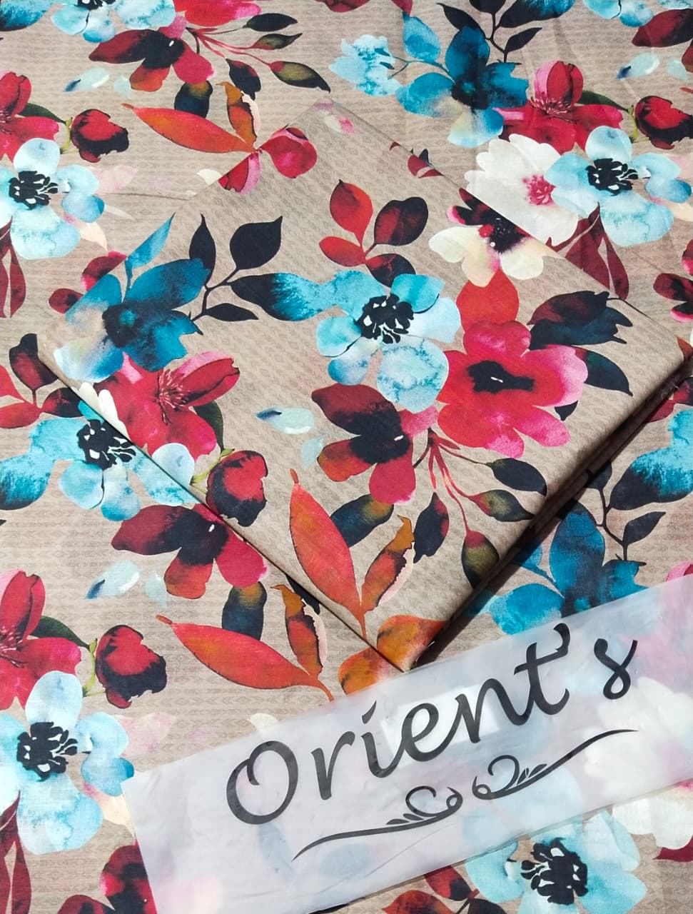 Orient Printed Allover Lawn 2 Piece 001493