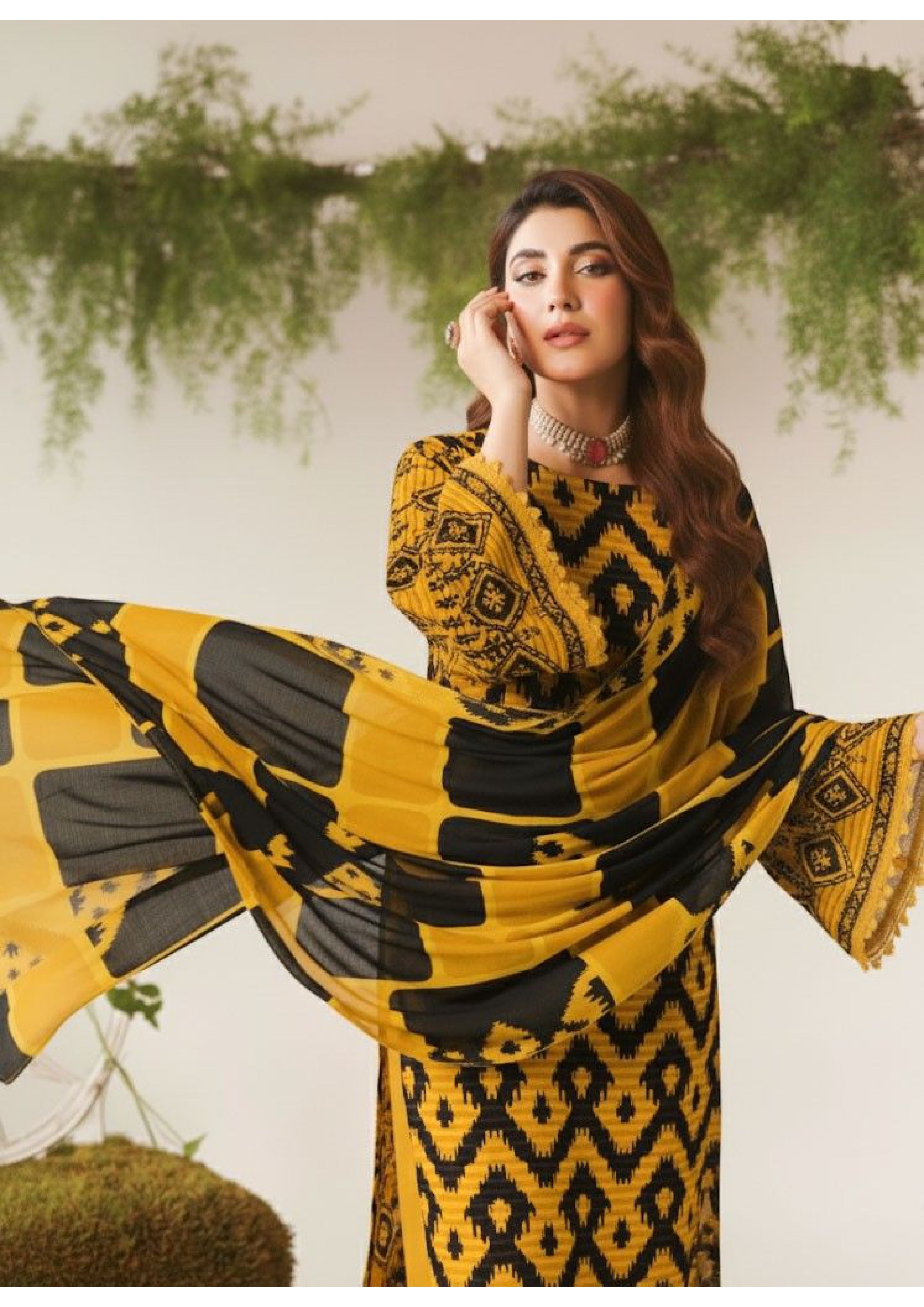 Aalishaan By Rupas Viscose Lelan Bana Doriya 3pcs 000926