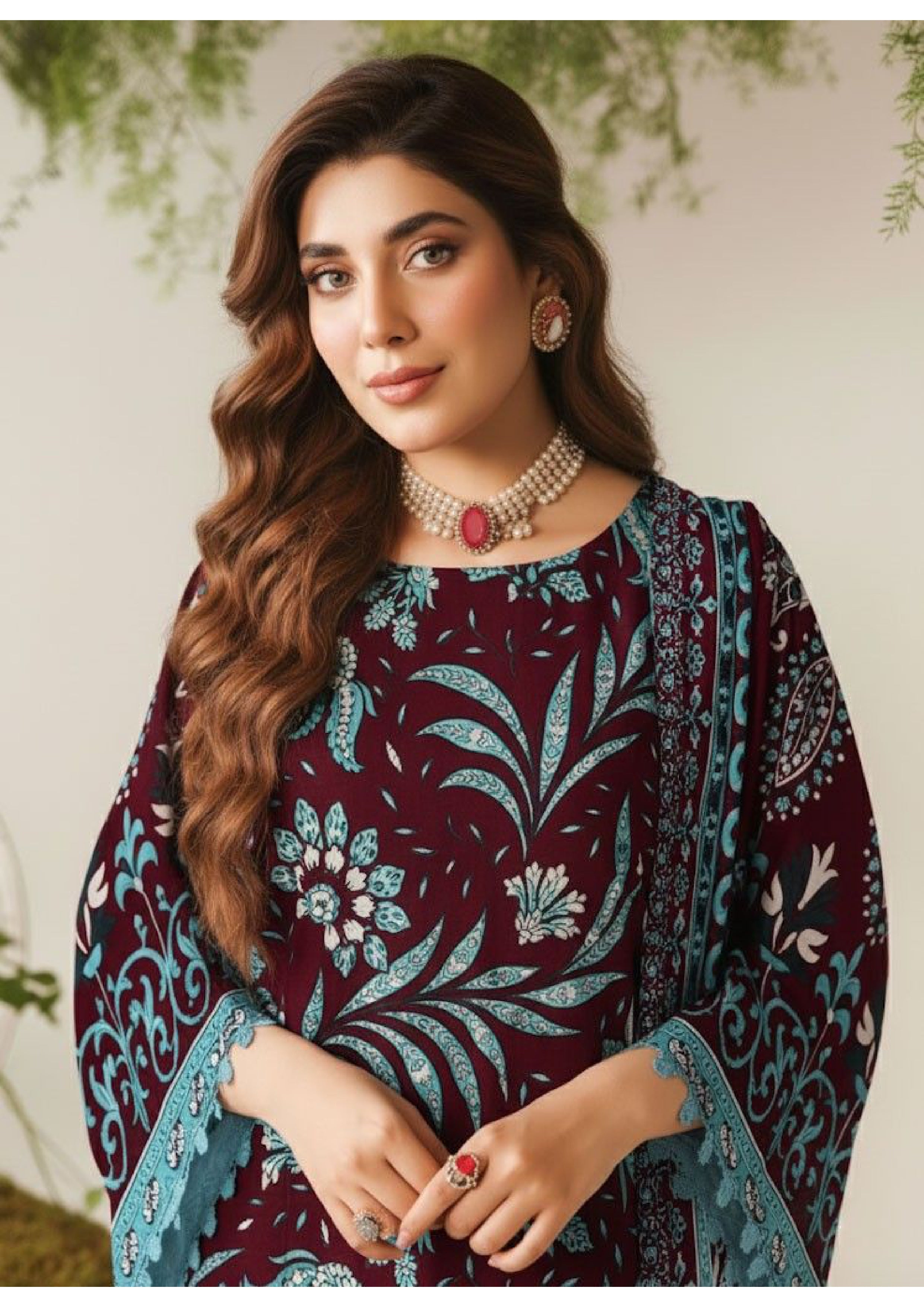 Aalishaan By Rupas Viscose Lelan Bana Doriya 3pcs 000931