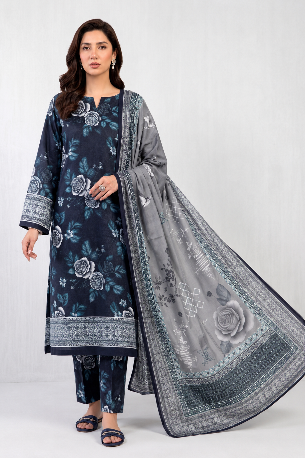 Sana Safina Premium Viscose Lelan 3 Pcs 001711