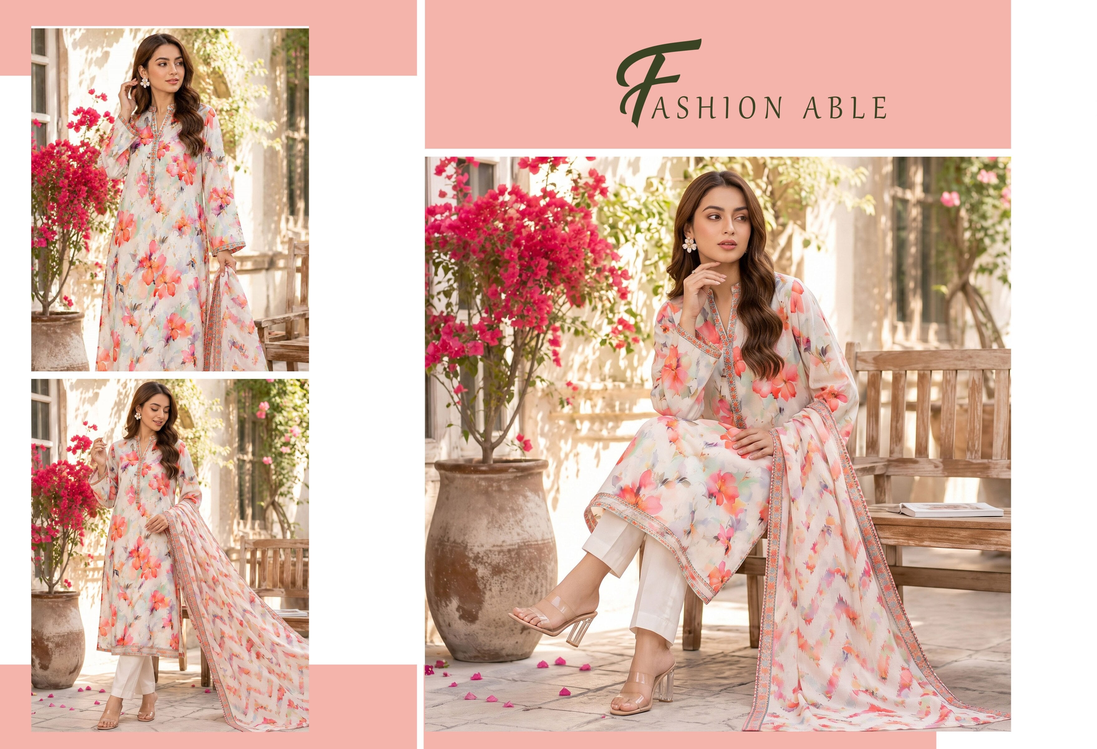 Isbah Noor Superior Printed Lawn 3Pcs 001591