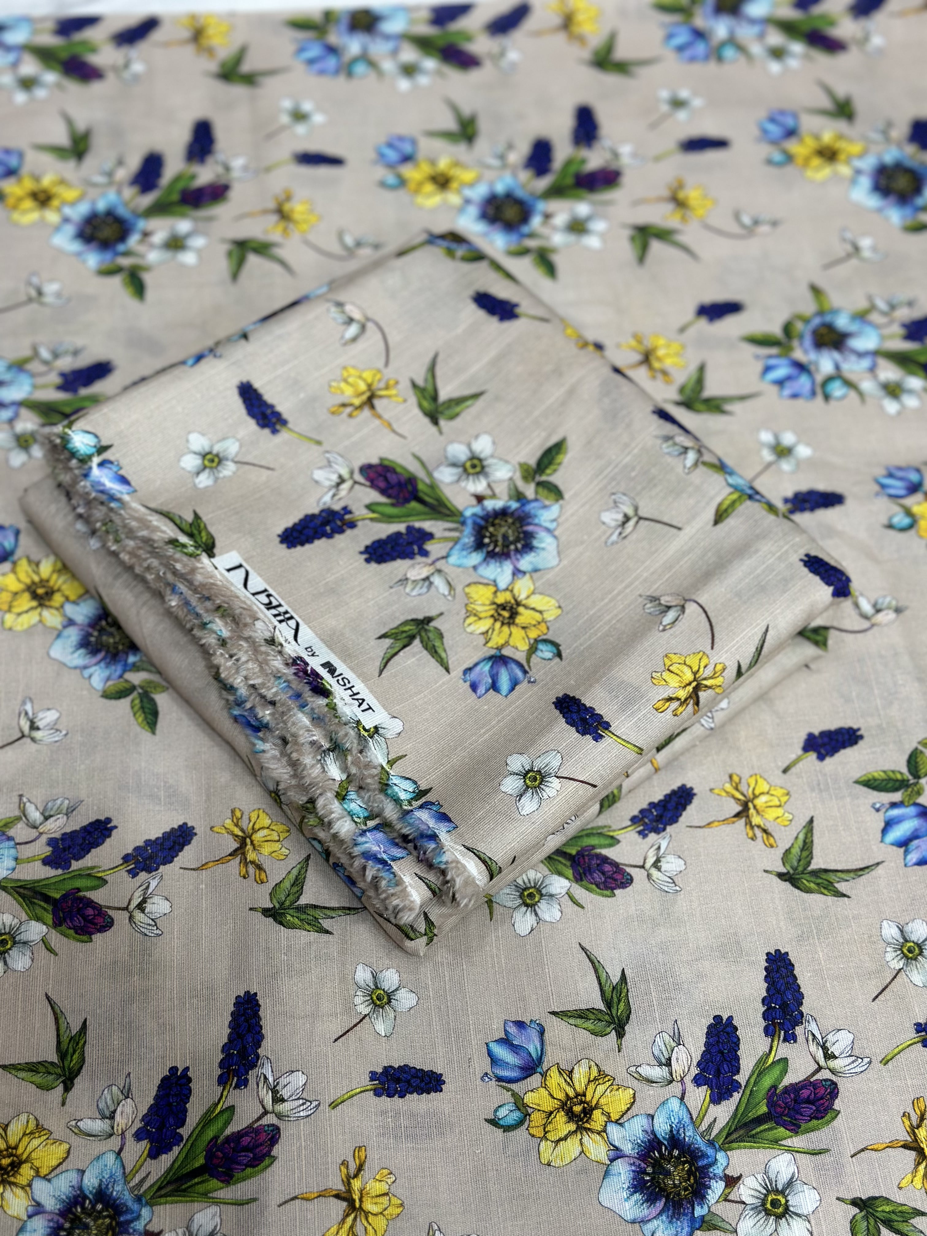 Allover Nishat Khaddar Latest Pret Winter Collection 2 Piece NN004