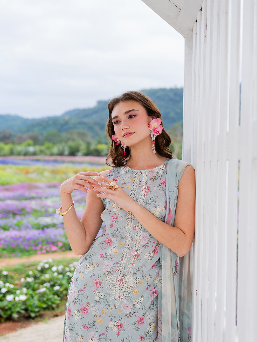 Izel – Noa Chicken Kari Lawn 3-Piece Unstitched Suit