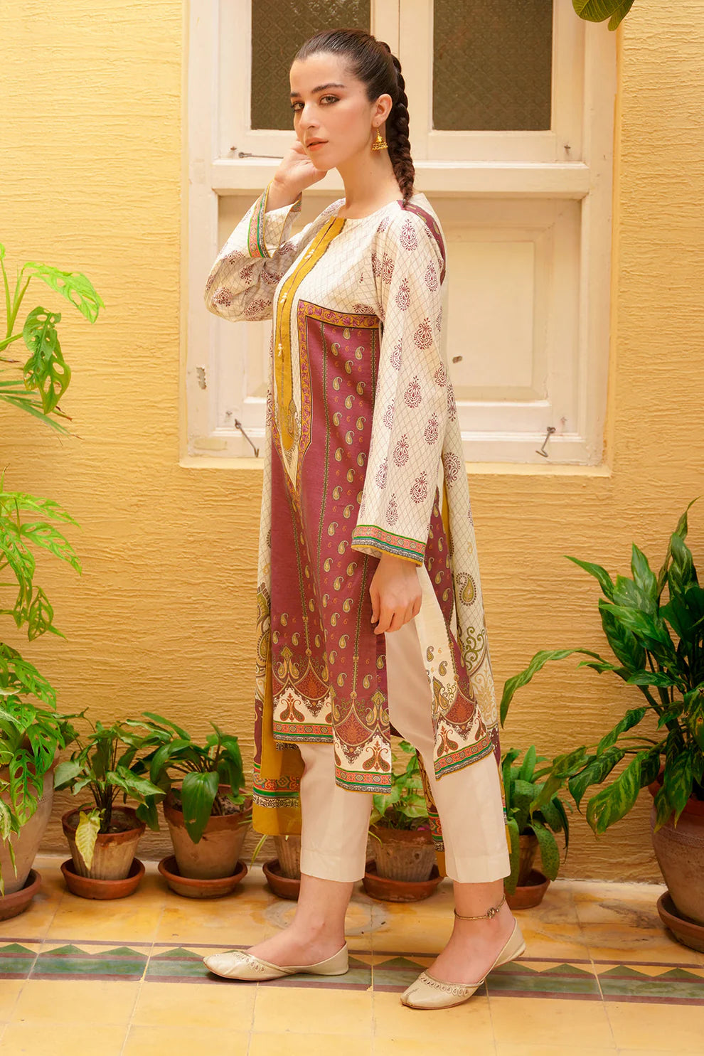 Zellbury Khaddar Collection 3Pc 100% Original Stock 000825