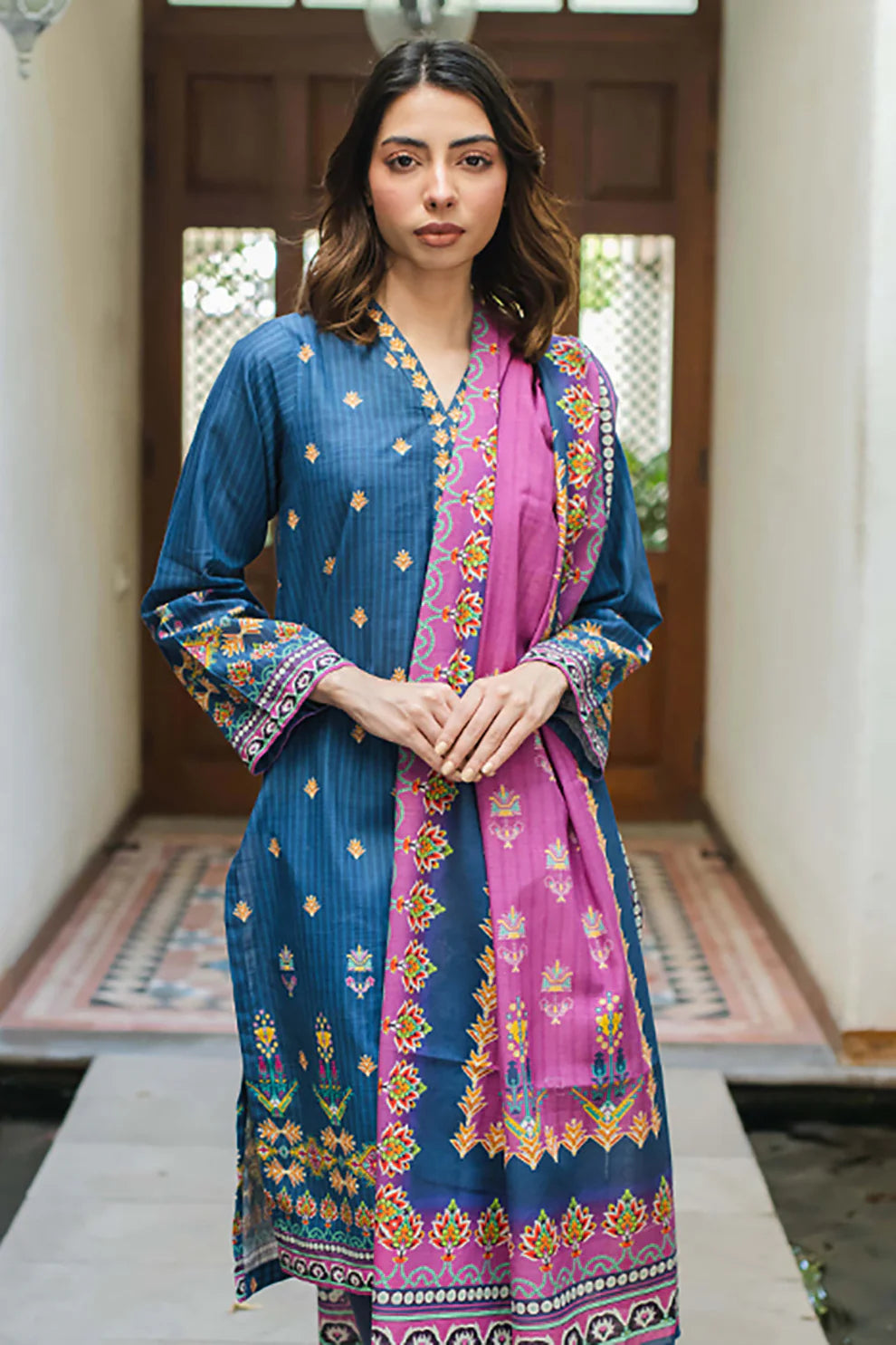 Zellbury Khaddar Collection 3Pc 100% Original Stock 000830