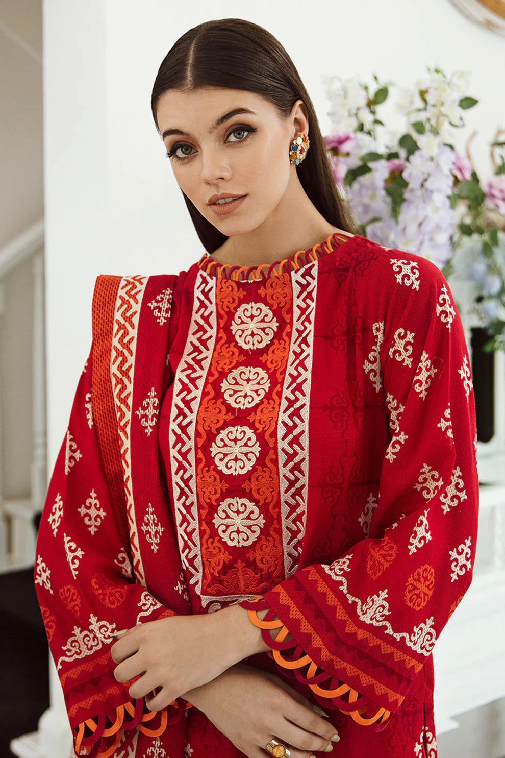 Zellbury Khaddar Collection 3Pc 100% Original Stock 000831