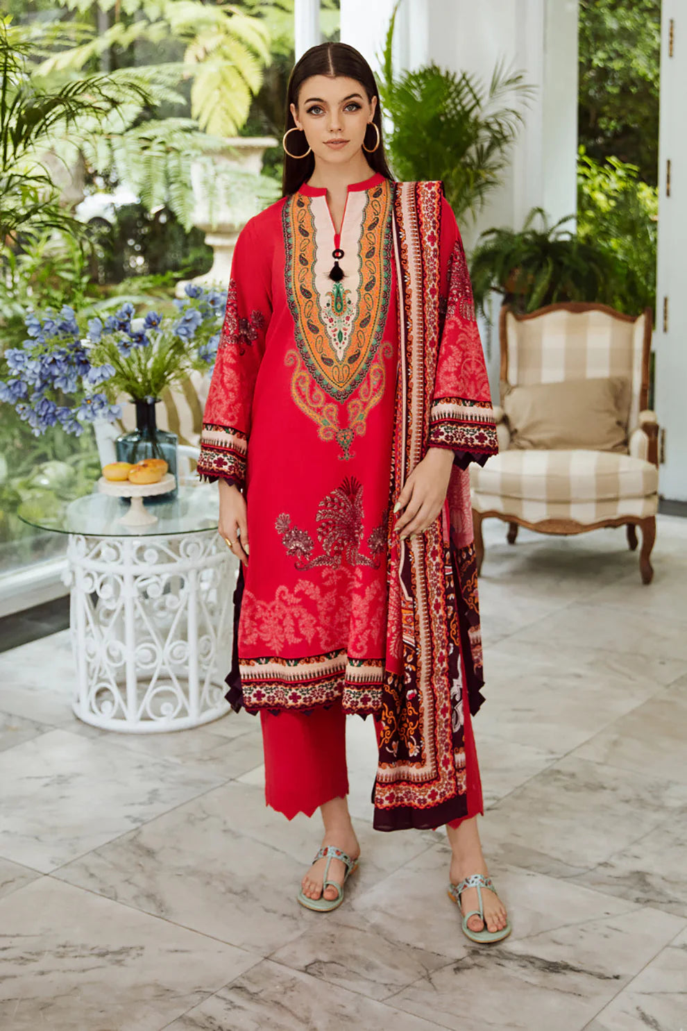 Zellbury Khaddar Collection 3Pc 100% Original Stock 000841