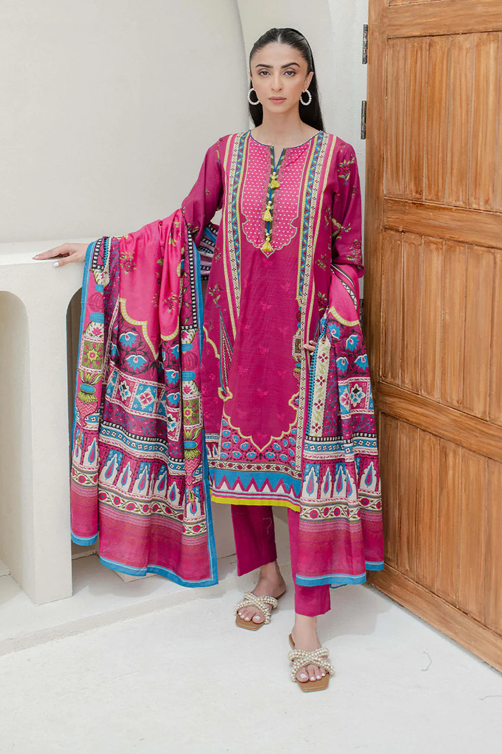 Zellbury Khaddar Collection 3Pc 100% Original Stock 000845