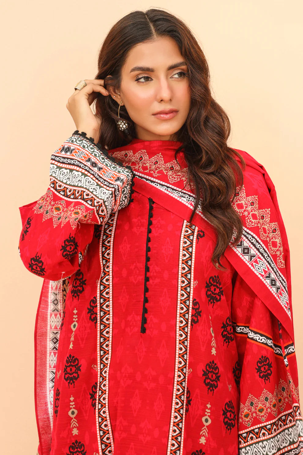 Zellbury Khaddar Collection 3Pc 100% Original Stock 000849