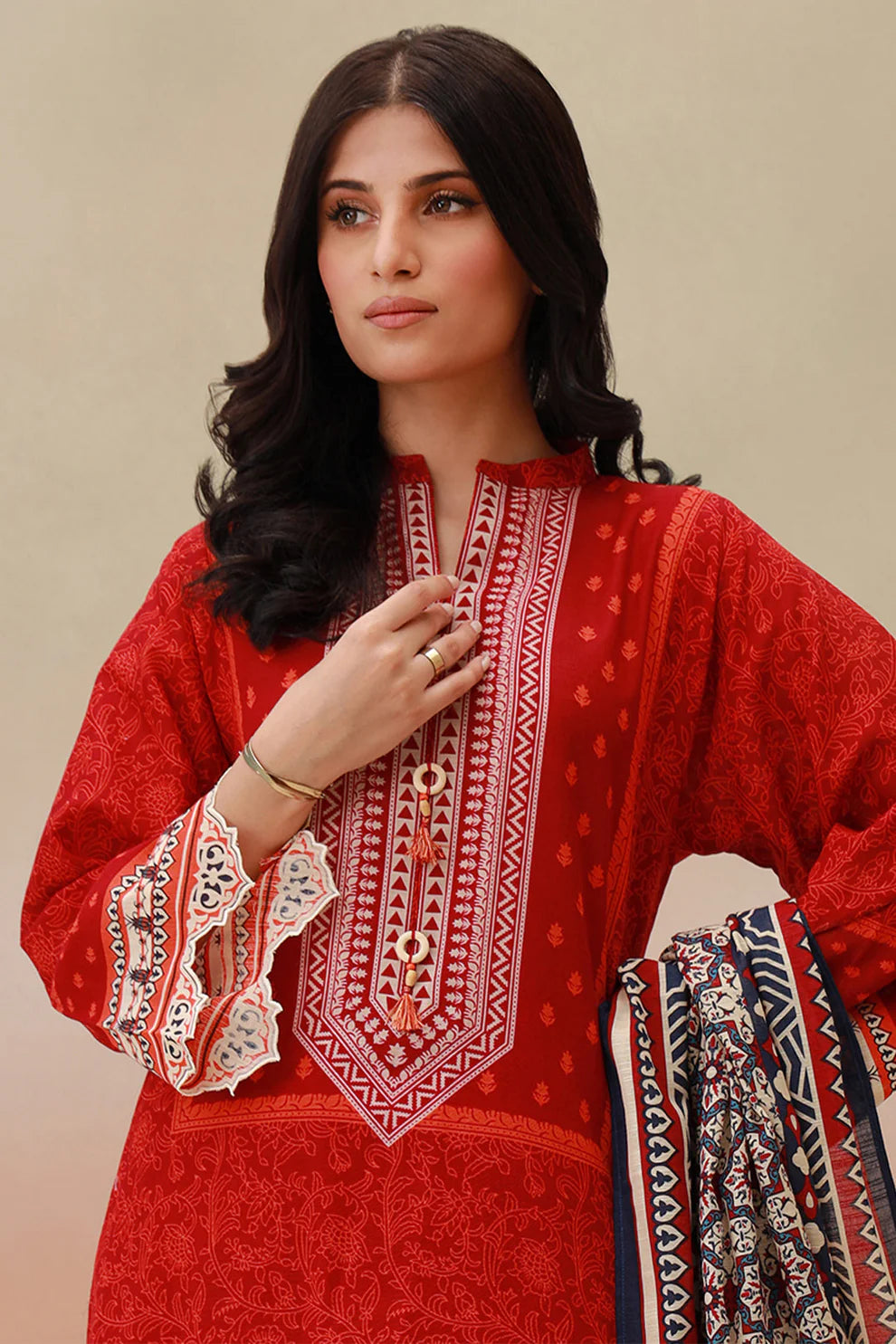 Zellbury Khaddar Collection 3Pc 100% Original Stock 000853