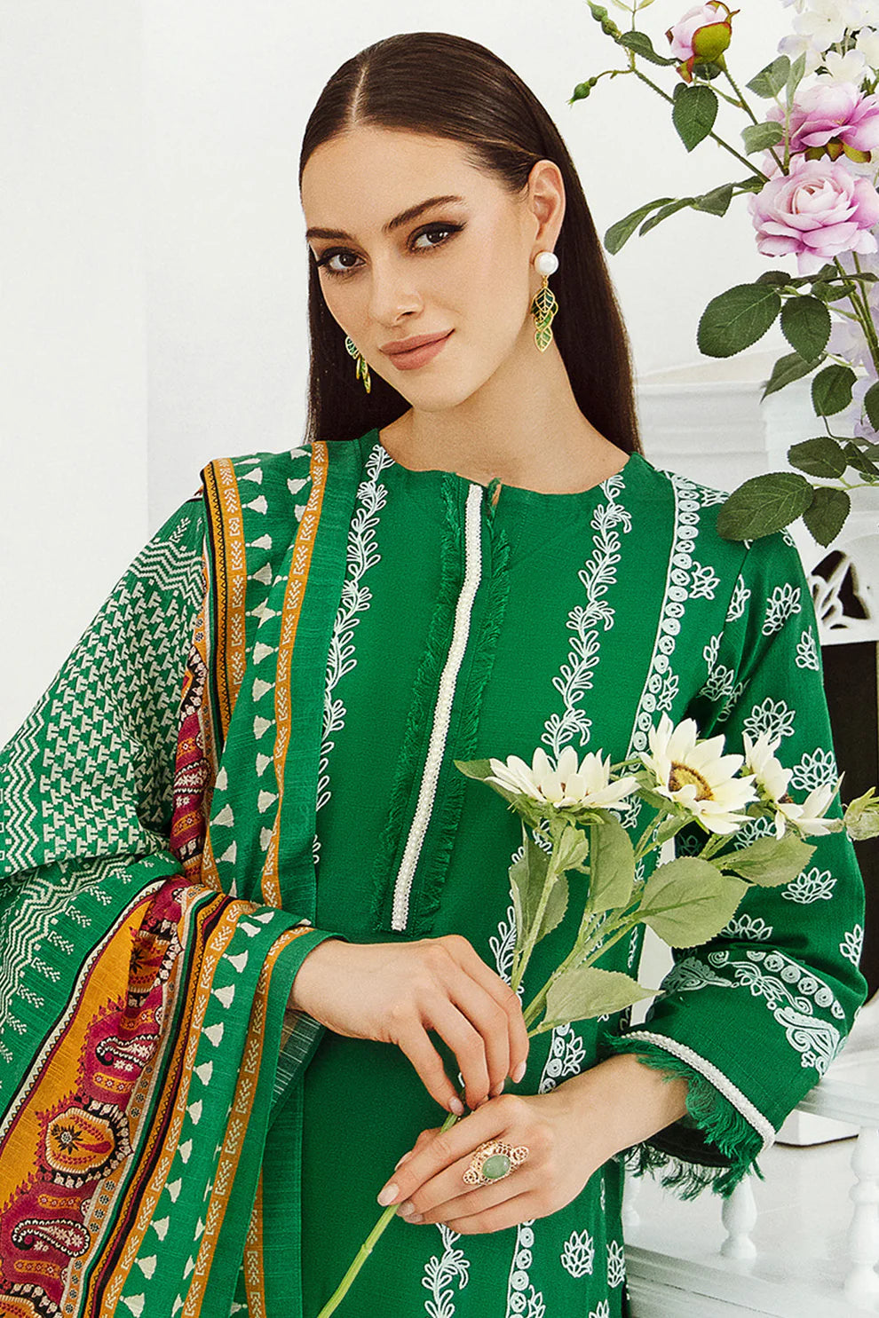 Zellbury Khaddar Collection 3Pc 100% Original Stock 000855