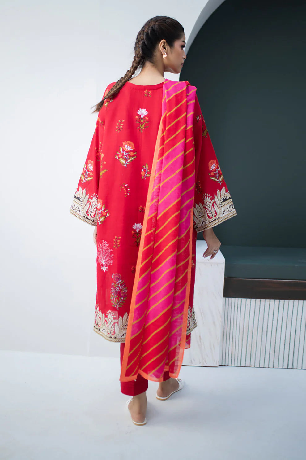 Zellbury Khaddar Collection 3Pc 100% Original Stock 000856