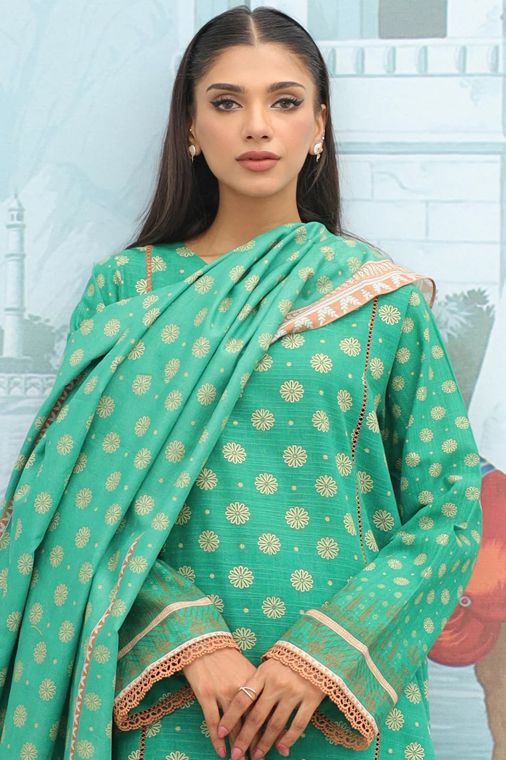 Zellbury Khaddar Collection 3Pc 100% Original Stock 000857