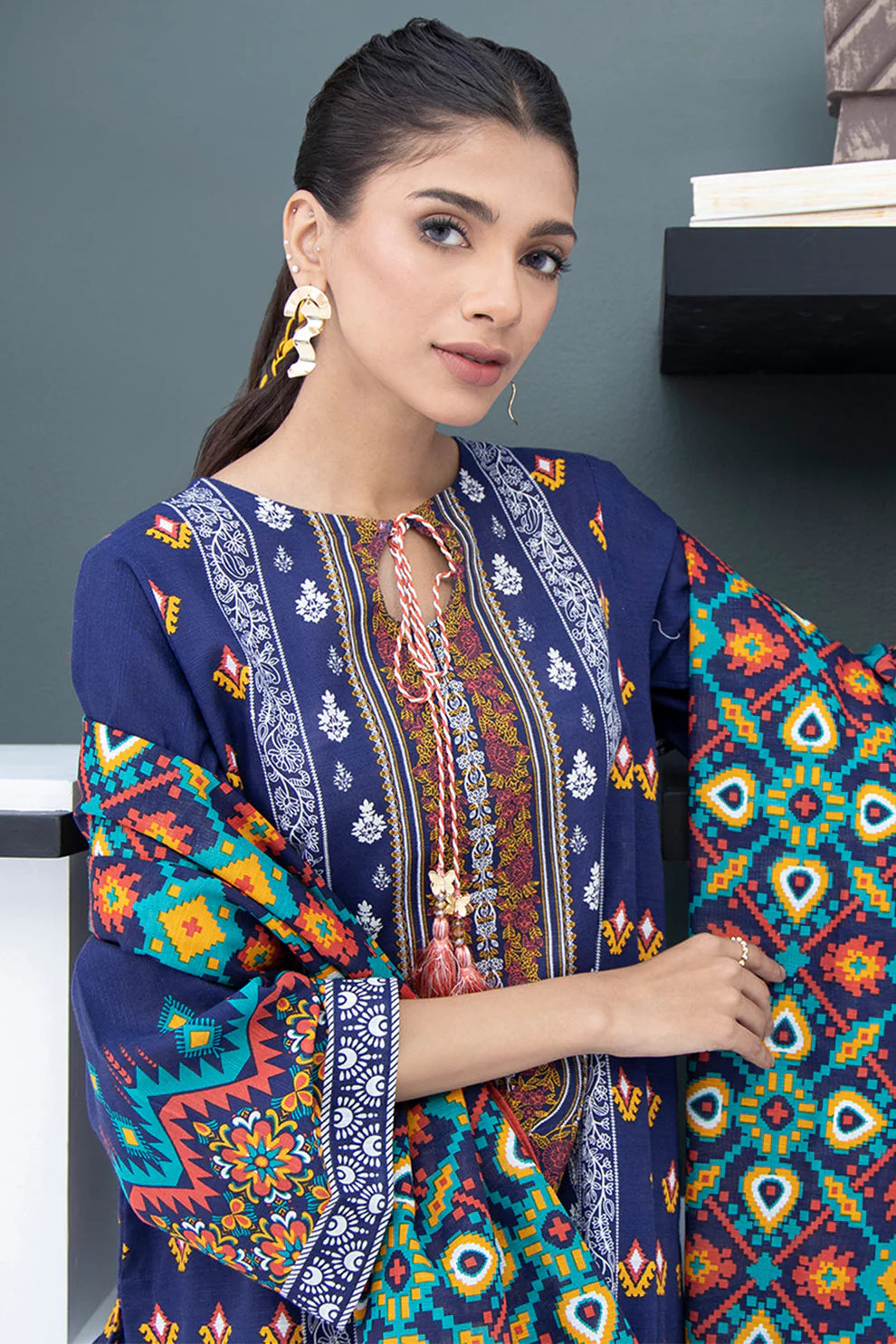 Zellbury Khaddar Collection 3Pc 100% Original Stock 000859