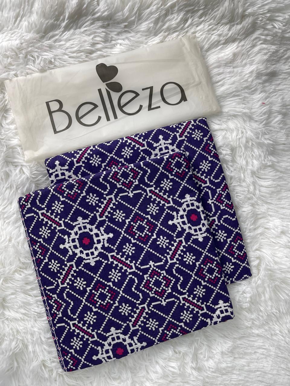 Belleze Khaddar 2 Pcs Suit – Allover Prints (Original) 000396