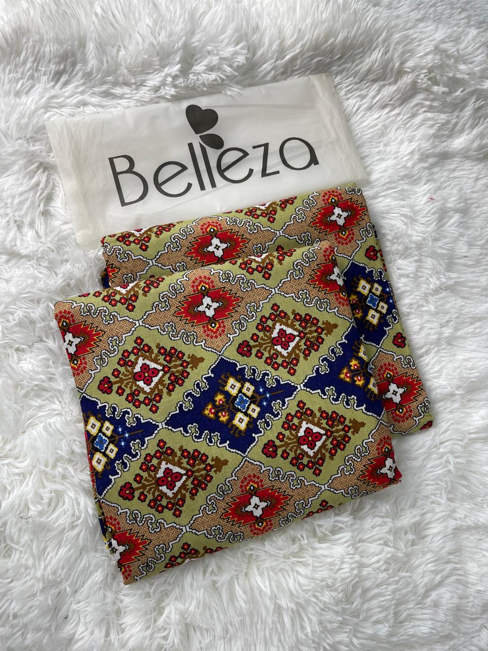 Belleze Khaddar 2 Pcs Suit – Allover Prints (Original) 000400
