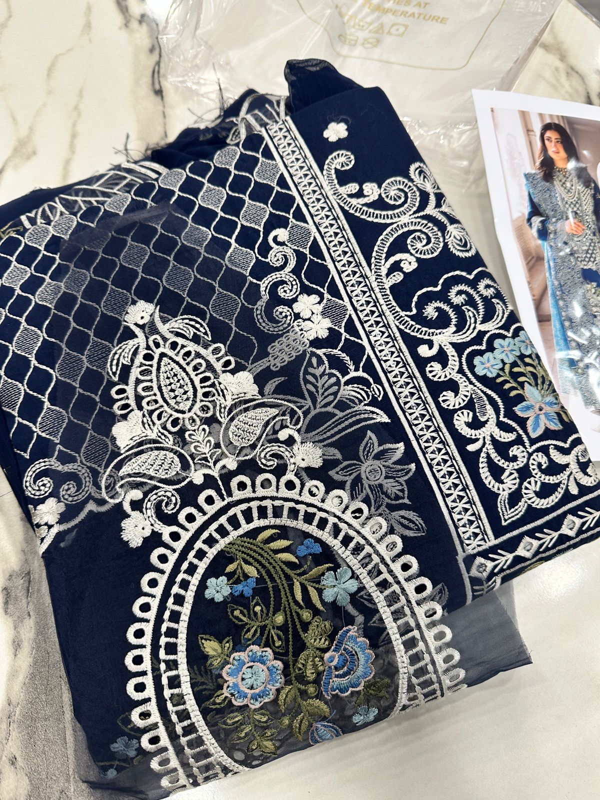 Abeera Maria B Embroidered Festive Dhanak 25 BR-31 Luxury