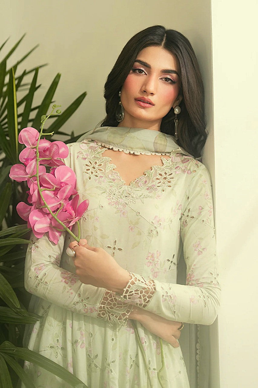 Iznik Unstitched 3 Piece Festive Embroidered Lawn Collection IFE-11