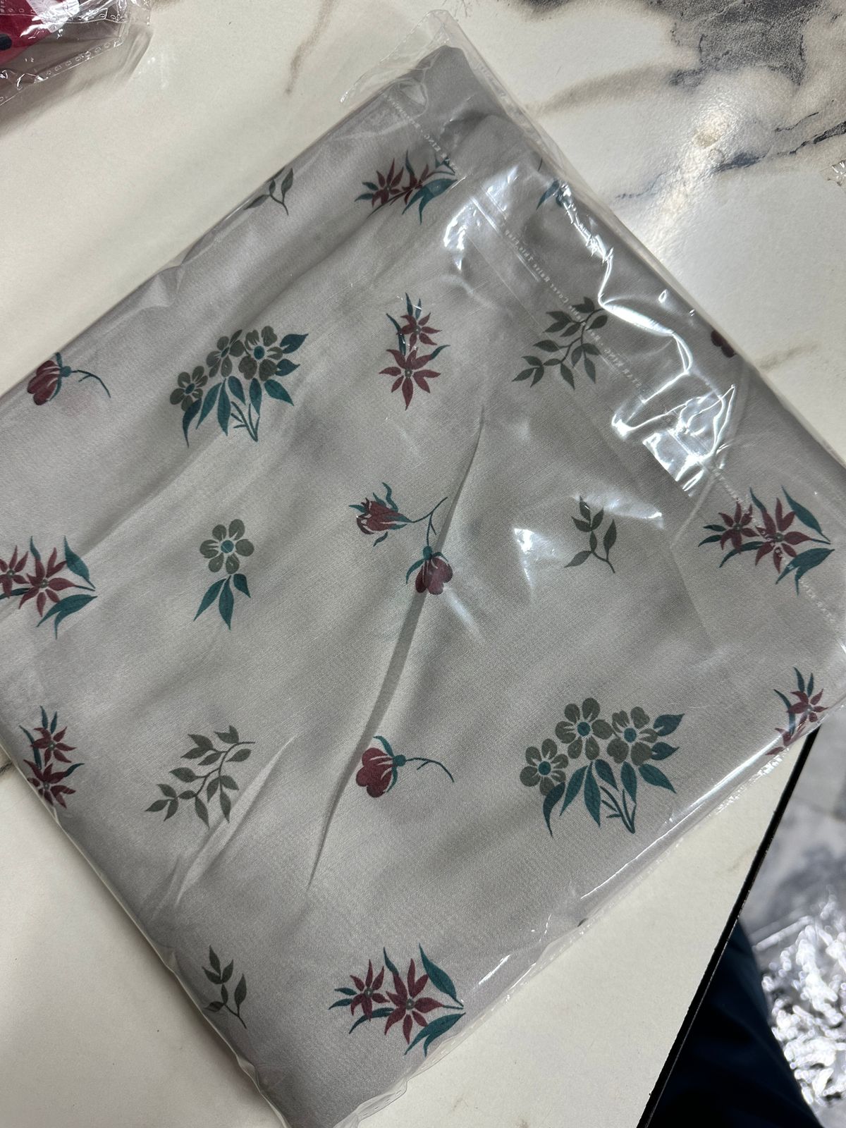 Tawakal Raw Silk Fabric with Allover 2-Piece Unstitched Suit 000758