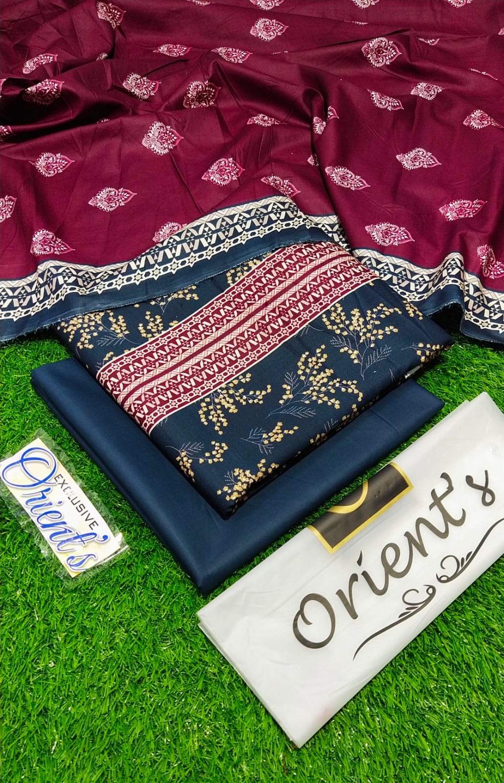 Orient Original Lelan 3 Pc Suit – Premium Winter Collection 000766