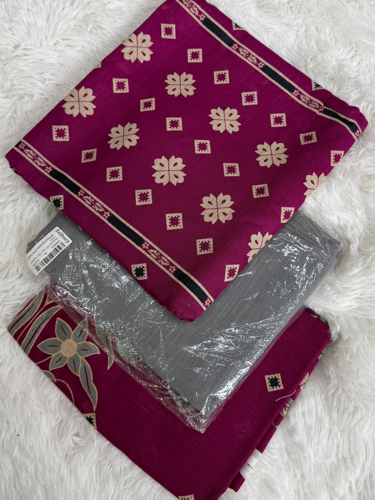 Zellbury Khaddar Collection 3Pc 100% Original Stock 000860