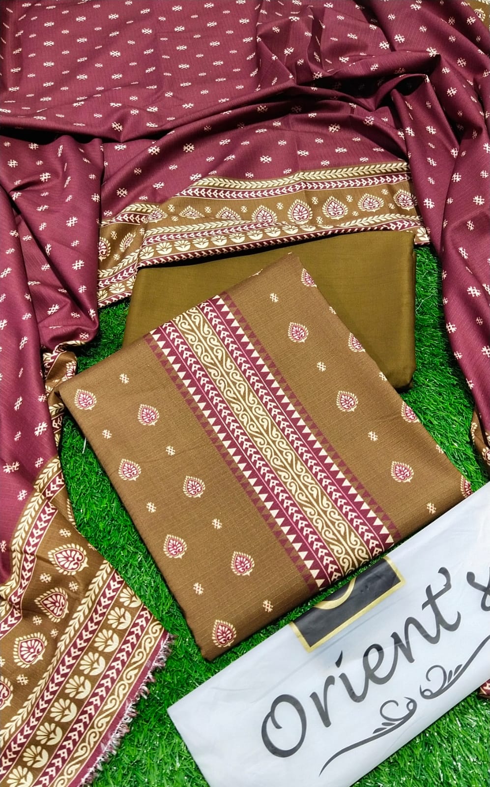 Orient Original Lelan 3 Pc Suit – Premium Winter Collection 000882